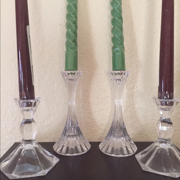 Candle Holders 2 Pairs - Picture 2 of 4